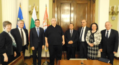30 March 2018 The members of the European Integration Committee and the delegation of the Bulgarian Parliamentary Committee on European Affairs and Oversight of European Funds 